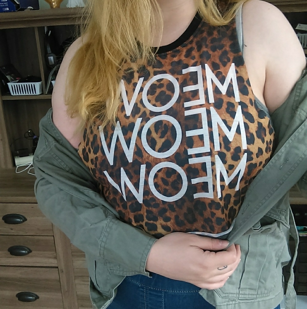 Leopard Print Crop